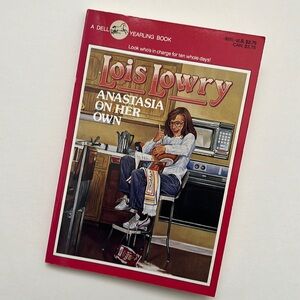 3/$15 1986 Vintage Paperback Book Anastasia On Her Own by Lois Lowry